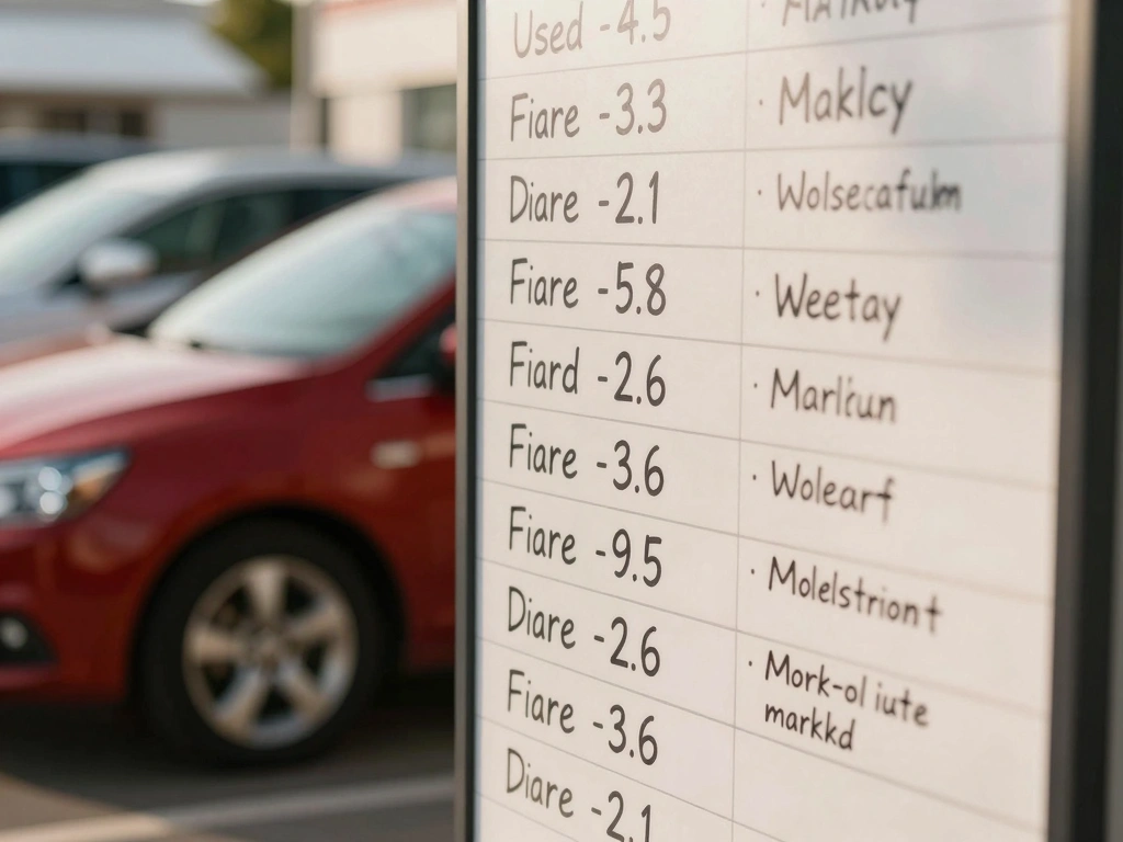 How Used Car Wholesale Prices Influence Retail Markups - detail